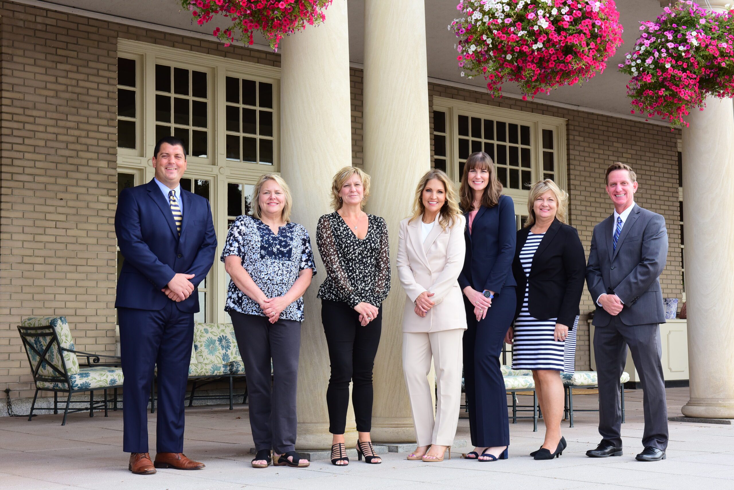 Team Pic with Columns Close Up